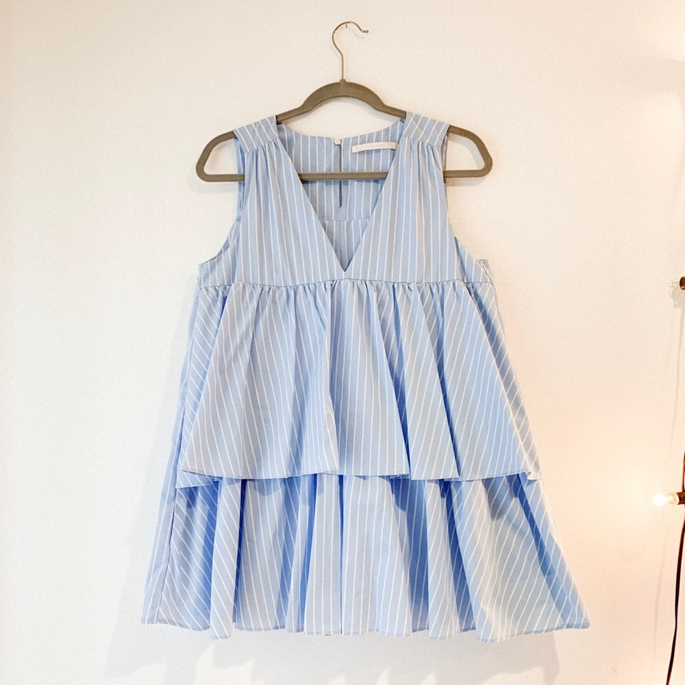 Zara blue dress